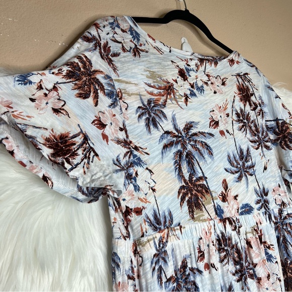 Torrid Maxi Cotton Slub Babydoll Beach Dress Size 0 - Picture 6 of 8